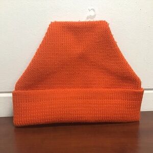NWOT Vintage Wigwam Mills Orange Winter Hat Made In USA